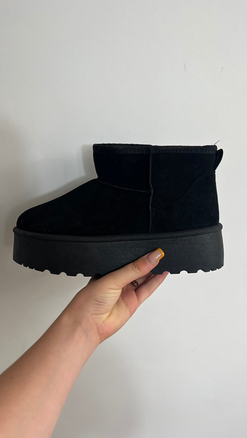 Platform Snow Boots for Women, Furry Women's Boots, Comfortable Winter Boots 