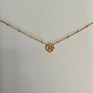 Gold “PENDANT” necklace