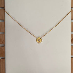 Gold “PENDANT” necklace